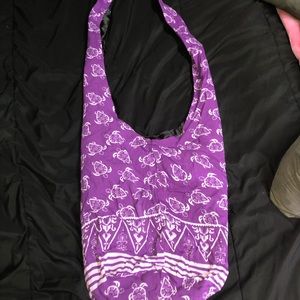 Turtle print bag